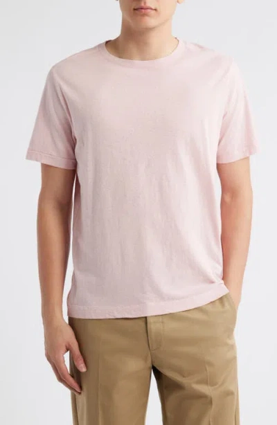 Merz B Schwanen Organic Cotton & Hemp T-shirt In Pink