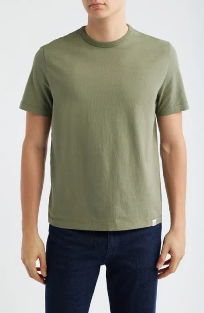 Merz B Schwanen Organic Cotton Tee In Green