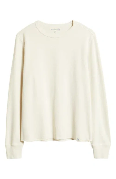 Merz B Schwanen Organic Cotton Thermal T-shirt In Gray