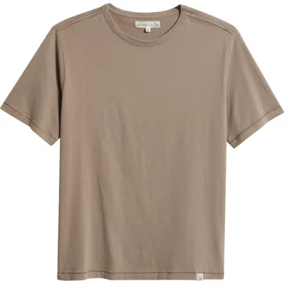 Merz B Schwanen Pimatee01 Organic Cotton Tee In Brown