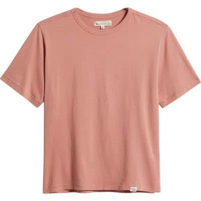 Merz B Schwanen Pimatee01 Organic Cotton Tee In Pink
