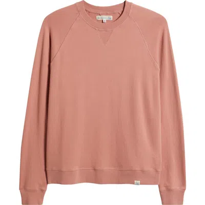 Merz B Schwanen Retro Fleece Lightweight Sweatshirt In Pink