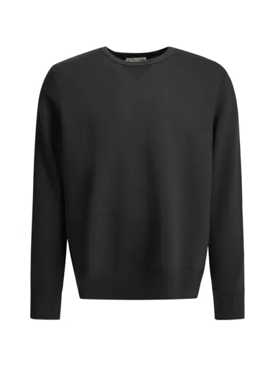 Merz B Schwanen Ribbed-trim Cotton Sweater In Black