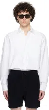 Merz B Schwanen White Shirt11ox Oxford Shirt In 01 White