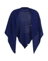 Merz B Schwanen Merz B. Schwanen Woman Scarf Navy Size - Wool, Silk, Cashmere