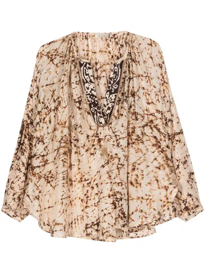 Mes Demoiselles Top In Beige