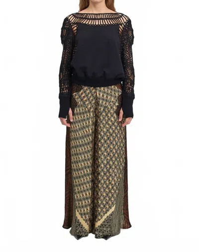 Mes Demoiselles Astra Wide Pants In Multicolor