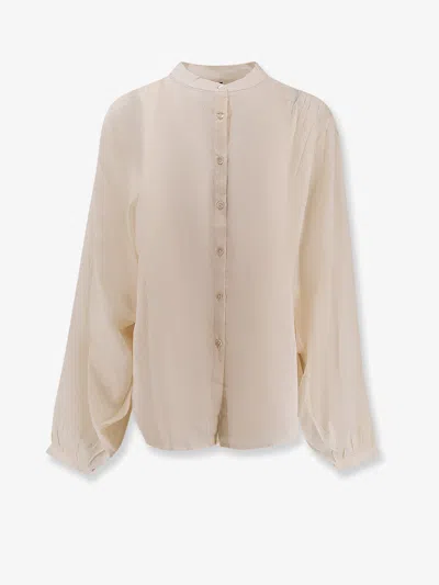 Mes Demoiselles Celeste Cotton Shirt In Pink