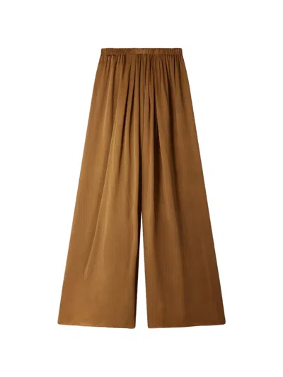 Mes Demoiselles Coucou Elasticated Trousers In Brown
