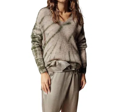 Mes Demoiselles Knitted Sweater Torvi In Ivory In Multi