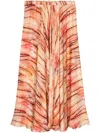 MES DEMOISELLES MANISH MIDI SKIRT