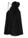 Mes Demoiselles Poesie Mini Dress In Black