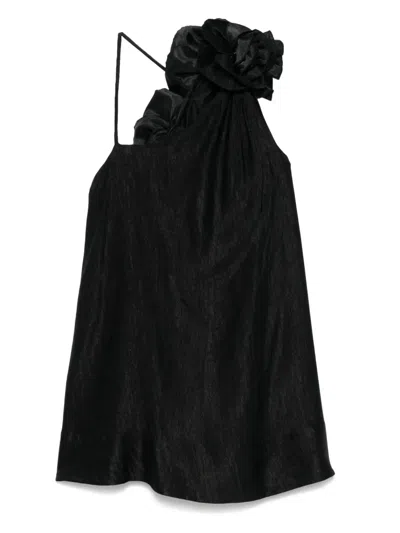 Mes Demoiselles Poesie Mini Dress In Black