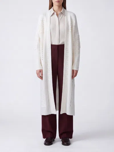 Mes Demoiselles Sweater Woman In White