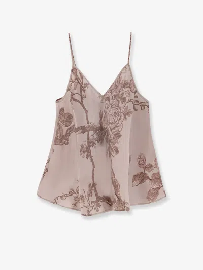 Mes Demoiselles Viscose Top In Pink