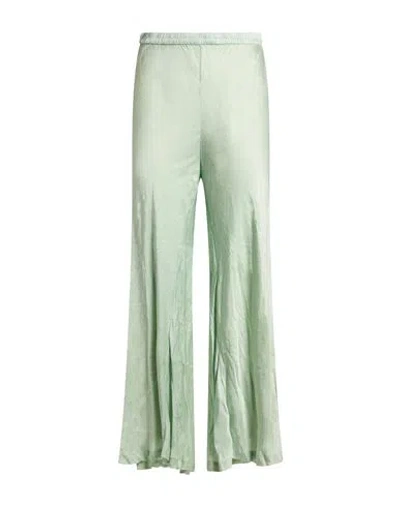 Mes Demoiselles Woman Pants Light Green Size 6 Viscose