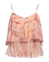 Mes Demoiselles Woman Top Blush Size 1 Viscose In Pink