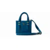 Mèsan Boxy Tote In Blue