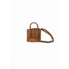 Mèsan Boxy Tote In Brown