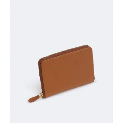 Mesch Passport Wallet In Caramel