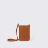 Mesch Women's Phone Crossbody Bag In Caramel In Brown