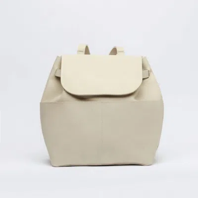 Mesch Women's Serena Backpack In Ivory In White