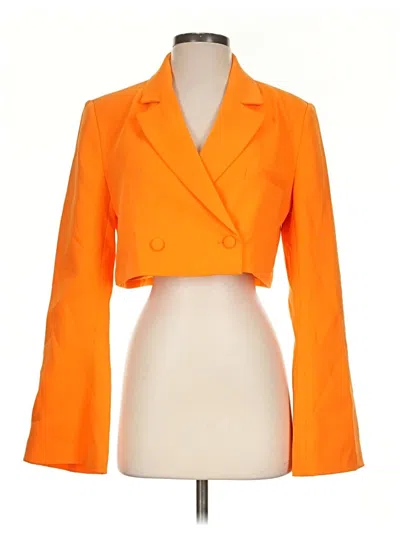 Pre-owned Meshki Blazer Jacket In Orange