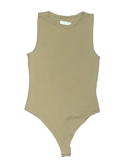 Pre-owned Meshki Bodysuit In Brown