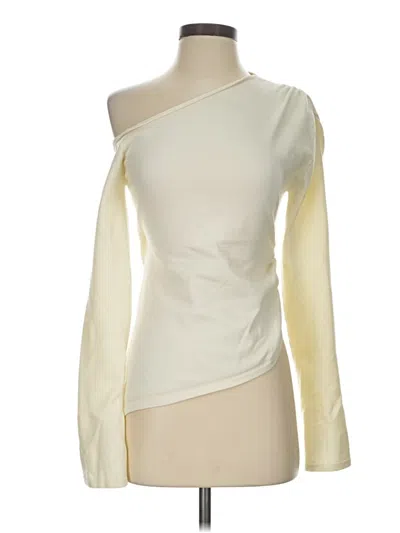 Pre-owned Meshki Cardigan Sweater In Ivory