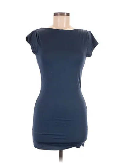Meshki Casual Dress In Blue