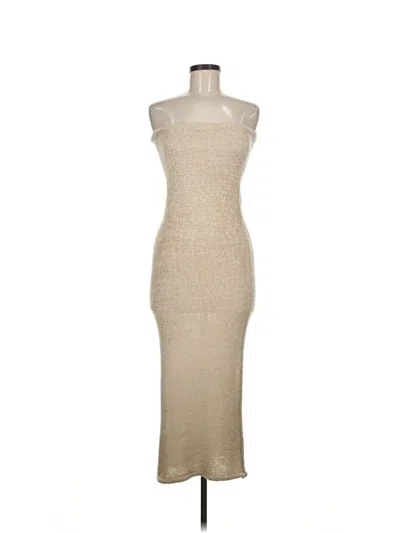 Pre-owned Meshki Casual Dress In Gold
