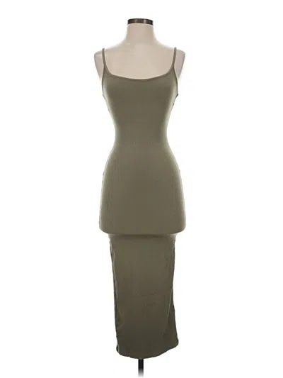 Pre-owned Meshki Casual Dress In Green