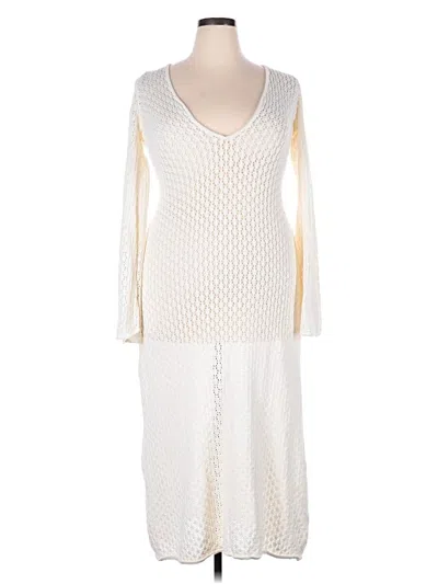 Pre-owned Meshki Casual Dress In Ivory
