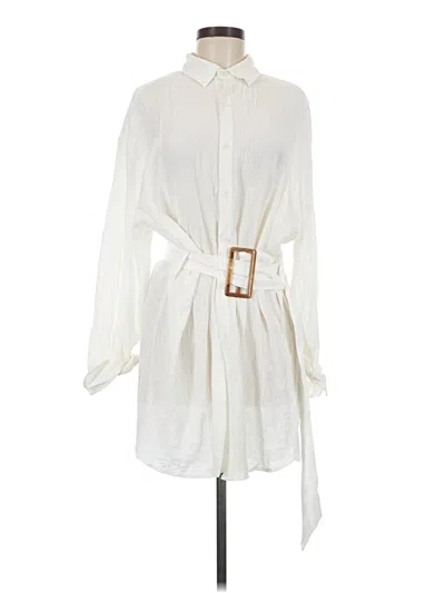 Pre-owned Meshki Casual Dress In Ivory