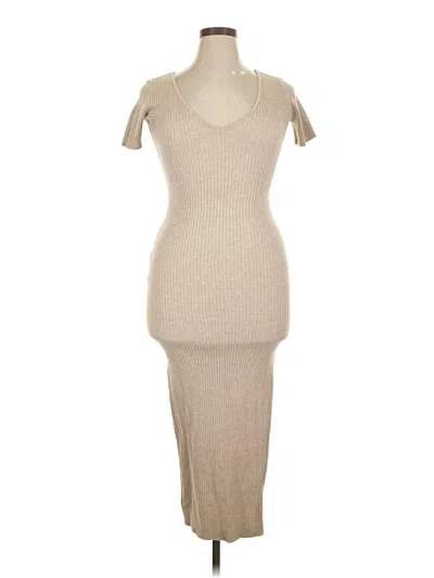 Pre-owned Meshki Casual Dress In Tan