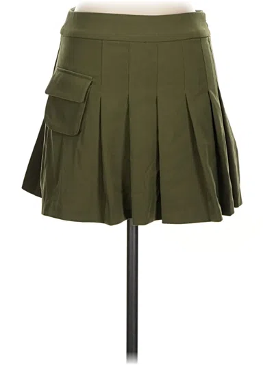Pre-owned Meshki Casual Skirt In Green