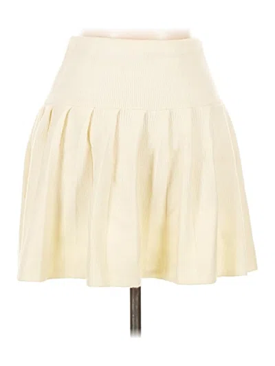 Pre-owned Meshki Casual Skirt In Ivory