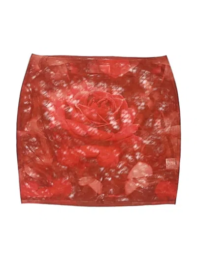 Pre-owned Meshki Casual Skirt In Red