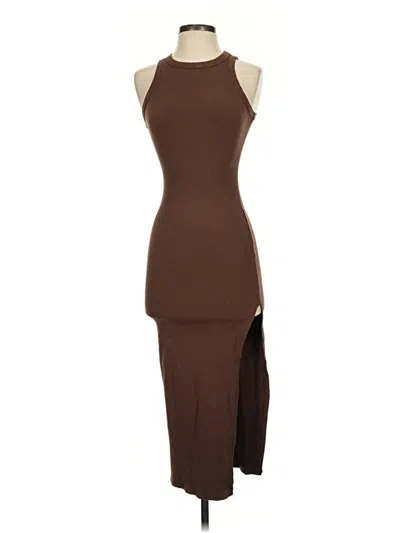 Pre-owned Meshki Cocktail Dress In Brown