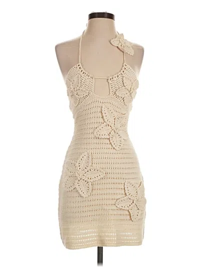 Pre-owned Meshki Cocktail Dress In Ivory