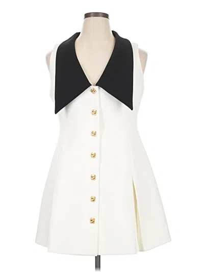 Pre-owned Meshki Cocktail Dress In Ivory