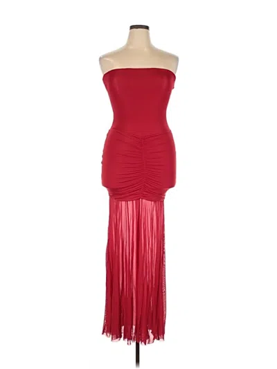 Pre-owned Meshki Cocktail Dress In Red