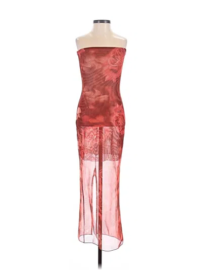 Pre-owned Meshki Cocktail Dress In Red