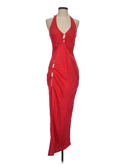 Pre-owned Meshki Cocktail Dress In Red