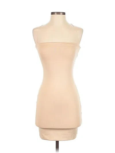 Pre-owned Meshki Cocktail Dress In Tan