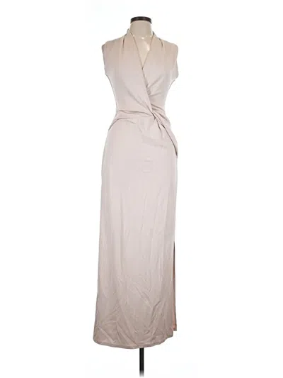 Pre-owned Meshki Cocktail Dress In Tan
