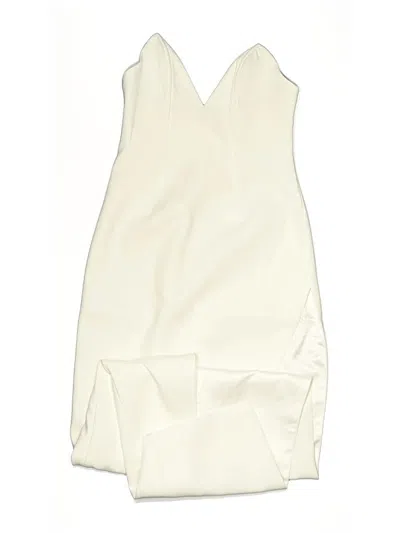 Pre-owned Meshki Cocktail Dress In White