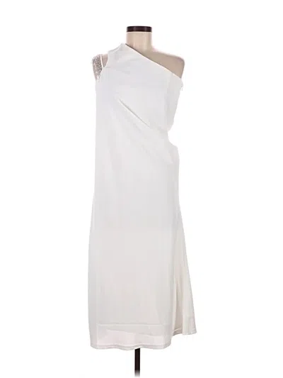 Pre-owned Meshki Cocktail Dress In White
