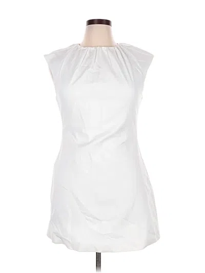 Pre-owned Meshki Cocktail Dress In White