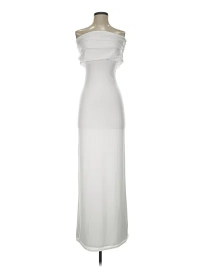 Pre-owned Meshki Cocktail Dress In White